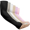 ZIBELL UV Protection Sunblock Arm Sleeves 6 Pairs with Thumb