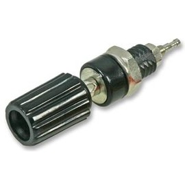 kenable Panel Mount Banana Plug Speaker Audio Solder Terminal Post Black 4mm