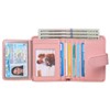 FALAN MULE Women's Small Mini Leather Purse with RFID Protection,