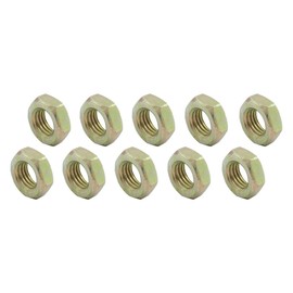 Allstar Performance ALL18251-10 1/4"-28 LH Steel Jam Nuts