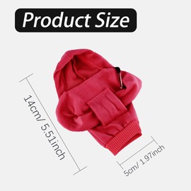 Gear Shift Hoodie, Fashionable Sweater Hoodie Auto Gear Shift Knob Protector, Funny Gear Shift Hoodie for Knob Cover Gift, Universal Auto Interior Accessories Car Shift Gear Cover Fits Most Cars