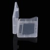 Glomora 10pcs Cartridge Case,Clear Protective Game Cartridge Case Storage Box