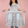 Danica Jubilee Maisie Apron, Cherry, Cotton, for Home Cooks, Unisex-Adults,