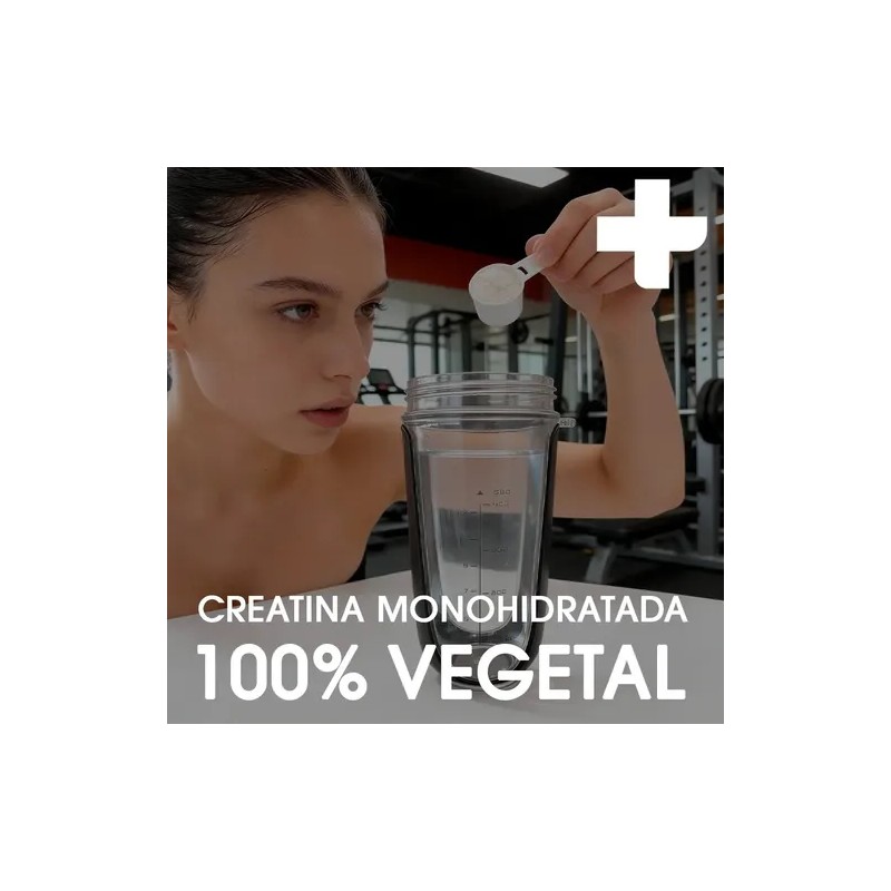 Creatina Monohidratada 500 G Sin Sabor Pura Aumenta Fuerza Y