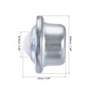uxcell Ball Transfer Bearing Unit 15mm 33Lbs Nylon Drop-in Type