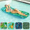 FindUWill Inflatable Pool Floats Raft, 4 Pack Pool Float with
