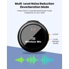 GEEKERA Wireless Lavalier Microphone for iPhone15/16，iPad，Camera and Android, Noise Canceling