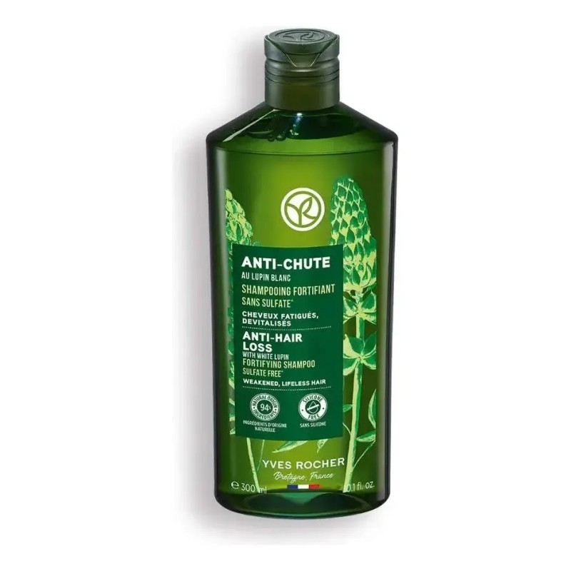 Shampoo Anticaída Yves Rocher Para Adultos, 300 mL
