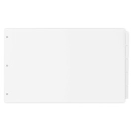 Stride 63200 - Separadores para hojas de cálculo (5 pestañas)