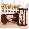 Mikinona Retro Wooden Timer Creative Sand Clock for Home Decoration