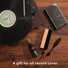 Mopiano Record Cleaning Kit|Complete 4-in-1 Vinyl Record Cleaner for Albums|Includes
