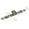 4 Sets Bronze Round Handles Cabinet Single Hole Pulls Furniture