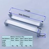 10 x Aluminium Alloy Knobs Kitchen Cupboard Drawer Door Handles