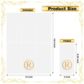 200 Gold Monogram Disposable Napkins - Letter R Hand Towles Decorative, Dinner Napkins for Guest, Monogrammed Hand Towels for Bathroom Wedding Birthday Party Baby Shower