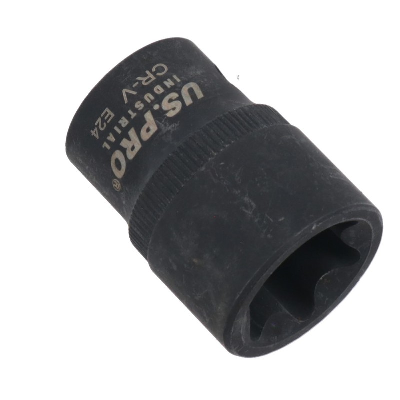 E24 Female Impacted Impact Torx Star E Socket 1/2in Drive