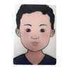 chiwanji Face Painting Practice Board Colored Makeup Tool Display Tool