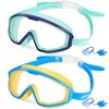 Freela Kids Swim Goggles, Swim Goggles for Kids Toddler 3-6,