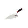 Hyde Tools 18090 10-Inch MaxxGrip Philadelphia Style Brick Trowel