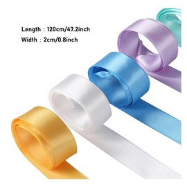 Generic Satin Ribbon Shoelaces 3/4" Wide Flat Silky Shoe Laces For Sneakers Women Girls Solid Color, Lavender (Pack of 20)