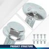 PIT66 LED Fog Light Mounting Bracket Compatible with Chevy Silverado