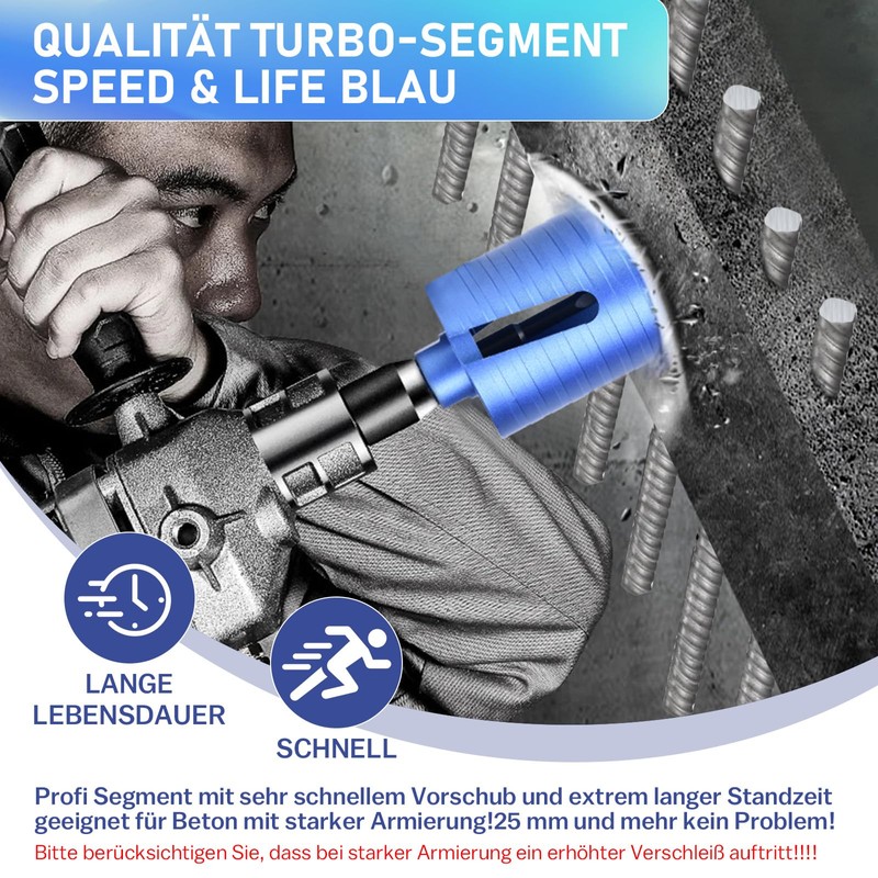 M16 Turbo Diamond Can Countersink 68 mm Including SDS-Plus 95