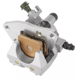Caltric Front Right Brake Caliper w/ Pads for Yamaha Grizzly 660 YFM660F 4X4 2003 - 2008