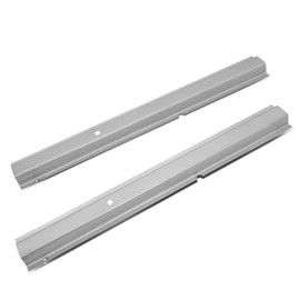 Auto Dynasty Rear Rocker Rust Panels Compatible with 2000-2005 Ford Excursion, Left and Right Side Pair of 40 Inches, Silver Steel