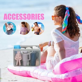 Beach Bag Organizer Insert | Pool Bag Liner | Tote Storage Insert Spacious Divider Portable for Vacation Hiking School Gym Travel Picnic Party Shopping Poolside Camping Work