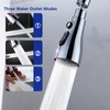 Swivel Universal Faucet Extender Swivel Head Metal Attachment Rotatable Faucet