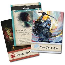 Asmodee River of Gold Board Game - Build Your Trade Empire in Legendary Rokugan, Includes Patrons Mini-Expansion, Strategy Game for Kids & Adults, Ages 14+, 2-4 Players, 60-90 Min Playtime