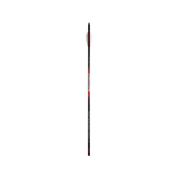 Black Eagle Carnivore Arrows, 19/64" Factory Fletched, 2.5" Shield Cut,