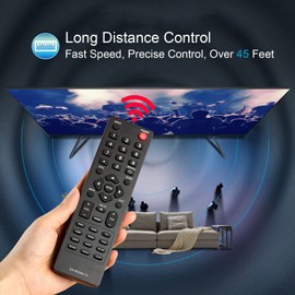 Universal Replacement Remote Control Fit for All Dynex TV, Include LCD LED HDTV TVs