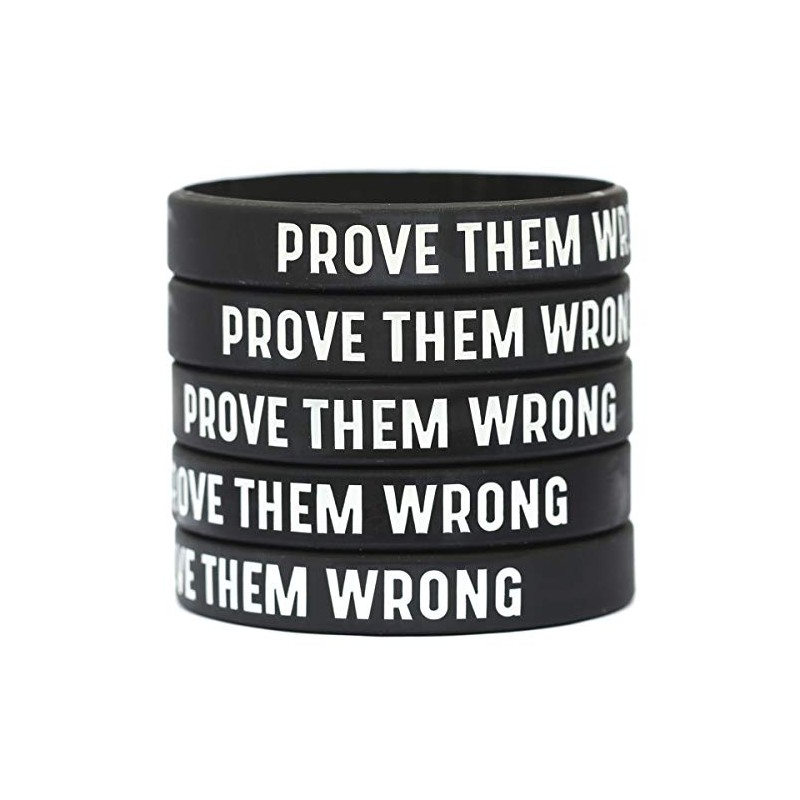Five (5) Prove Them Wrong Wristbands