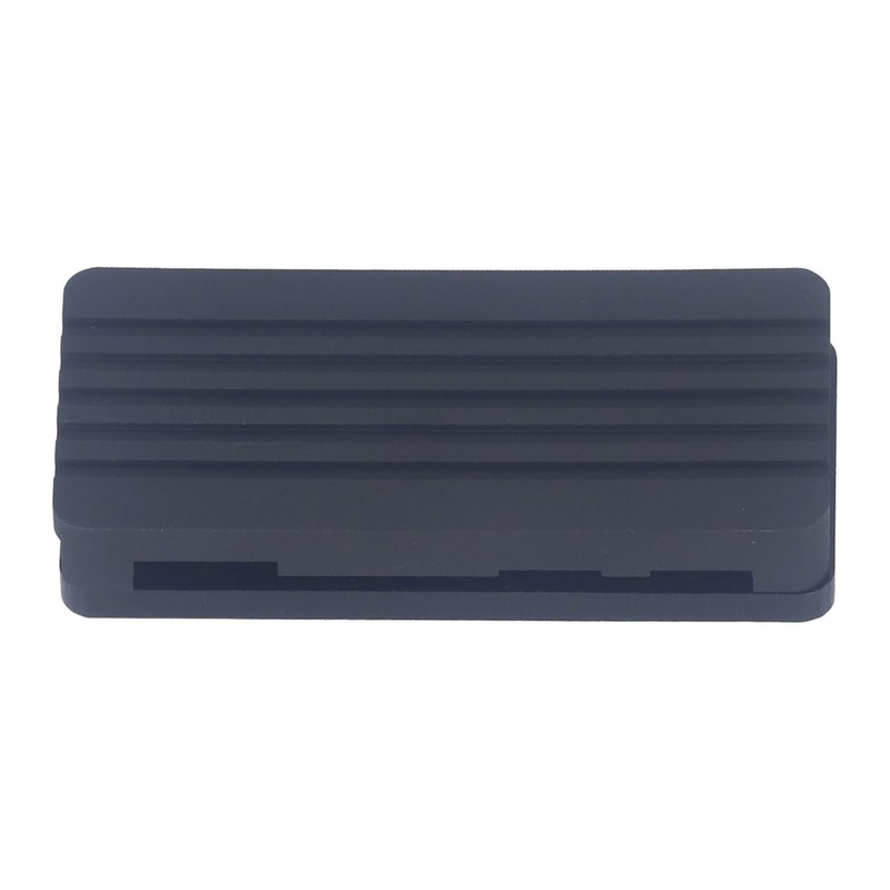 Aluminum Alloy Cooling Case Acrylic Bottom Shell Passive Cooling Enclosure