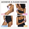 KRADAA Bikini Trimmer for Women Pubic Hair: Painless Eletctric Razors