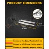 Qasim Daytime Running Light 6in Super Bright for Auto Car