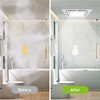 Tolery Bathroom Fan with Light Ceiling Mount Shower Ventilation Exhaust