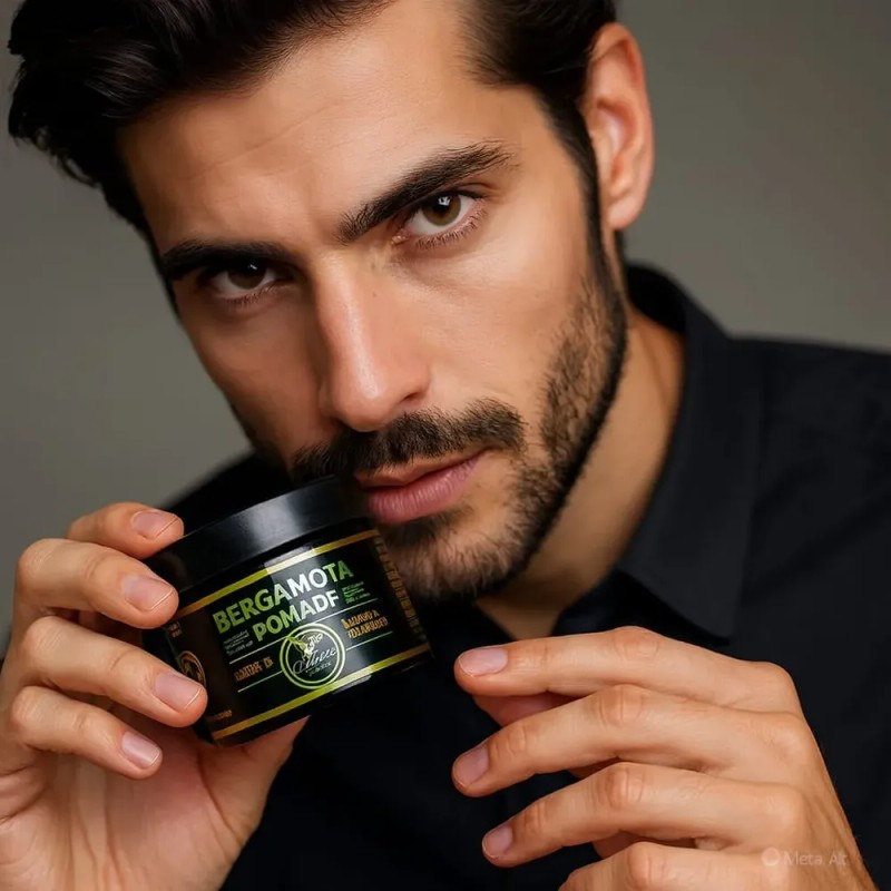 Pomada Fijadora Premium Bergamota Oil By Johnn Le Roi