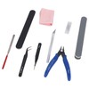 Model Tool Kit Pliers Tweezers File Carving Knife Craft Tools