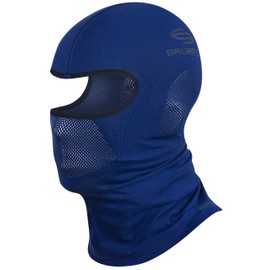 BRUBECK Balaclava for Men and Women, Ski Mask, Balaclava, Storm Cap, Face Mask, Wind Mask, Motorcycle Mask, Bicycle Mask, blue, s-m