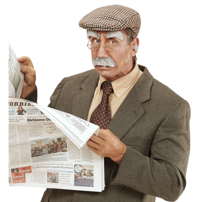 Widmann OLD MAN SET - NOSE/EAR HAIR