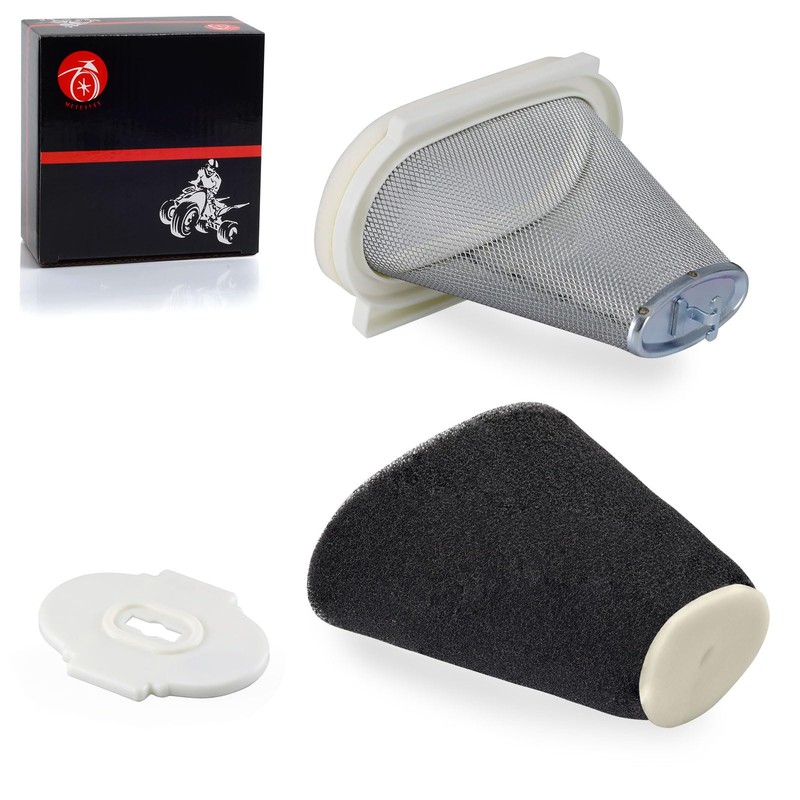Air Filter & Cage Guide & End Cap For Yamaha