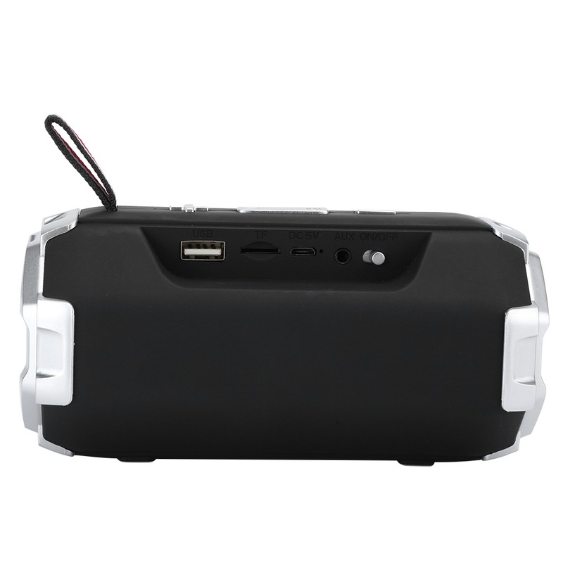 Rechargeable Bluetooth Speaker Portable Outdoor Subwoofer Dual Loudspeaker Support U