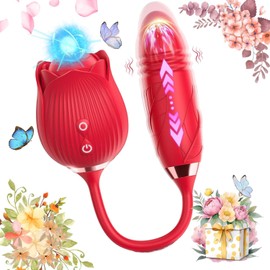 Roses Flower Toy for Women, Whisper-Quiet & Waterproof Design Toys A206