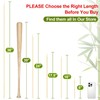 Extra Long 24" Bamboo Smores Sticks (150 Pcs), Marshmallow Roasting