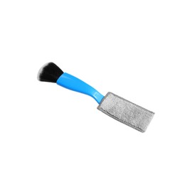 Lulans Car Interior Cleaning Brush, Soft, Scratch-Free Car Trim Brush, Flexible Car Wash Brush, Easily Reach Vent Crevices, Compact, Easy-to-Hold Car Dusting Brush (A-2 Blue)