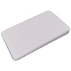 Merriway BH07092 (10 Pcs) White Furniture Window Soft Ridged Stackable