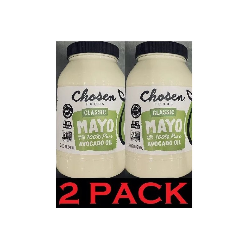 Chosen Foods 2x CHOSEN FOODS Classic 100% PURE AVOCADO OIL