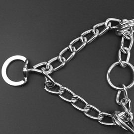 CBBPET Dog Choke Collar for Large Dogs Prong Pinch Collar,Dog Pinch Training Collar with Quick Release Snap Buckle for Small Medium Large Dogs（XL (Neck: 20"--23'' Weight: Around 90 lbs)