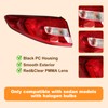 PIAOYUE- For 2015 2016 2017 Hyundai Sonata Sedan Outer Tail